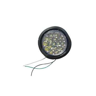 Lampe arrière de camion semi-remorque de 24 v lampe de cuisine moyenne avec lampe de freinage ronde