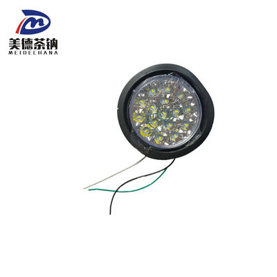 Lampe arrière de camion semi-remorque de 24 v lampe de cuisine moyenne avec lampe de freinage ronde