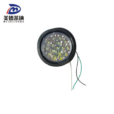 Lampe arrière de camion semi-remorque de 24 v lampe de cuisine moyenne avec lampe de freinage ronde