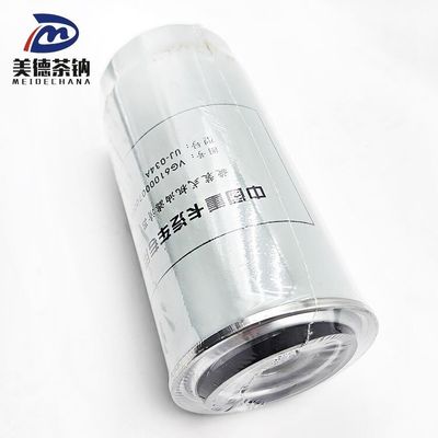 Filtre à huile métallique pour pièces de moteurs Sino pièces de camions Sino Filtre à huile métallique