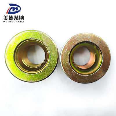 Roue arrière en acier Flange hexagonale soudage Noix auto-verrouillable avec revêtement galvanisé