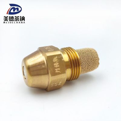 Nozzle de brûleur de carburant à huile diesel à gaz pour combustion de chaudière Atomisation de l'air à 45 degrés