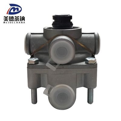 Parties de camions standard soupape de relais d'air de frein pour moteur soupape de relais de compresseur d'air