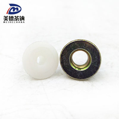 Noix de verrouillage de flange hexagonale en acier inoxydable standard pour fixation précise