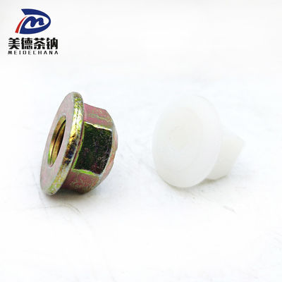 Noix de verrouillage de flange hexagonale en acier inoxydable standard pour fixation précise