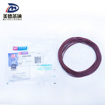 Pièces de moteur diesel YC208-A11200S Taille standard Sceaux à anneau rectangulaire pour cylindre