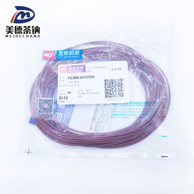 Pièces de moteur diesel YC208-A11200S Taille standard Sceaux à anneau rectangulaire pour cylindre