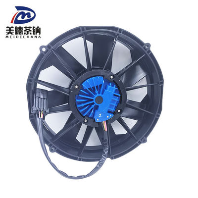 Ventilateur à condensateur sans pinceau noir Ventilateur à radiateur Ventilateur ATS Ventilateur 1300-81-00880 pour bus 24v Zhongtong
