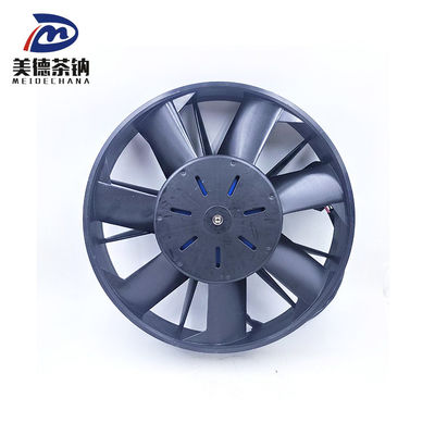 Ventilateur à condensateur sans pinceau noir Ventilateur à radiateur Ventilateur ATS Ventilateur 1300-81-00880 pour bus 24v Zhongtong