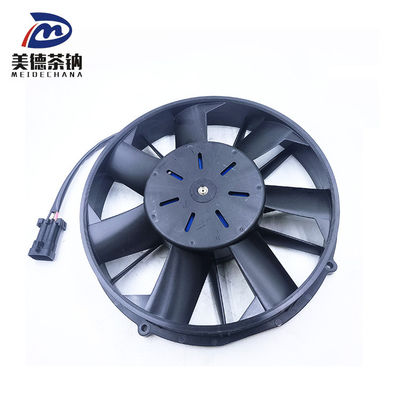 Ventilateur à condensateur sans pinceau noir Ventilateur à radiateur Ventilateur ATS Ventilateur 1300-81-00880 pour bus 24v Zhongtong