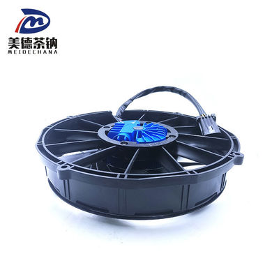 Ventilateur à condensateur sans pinceau noir Ventilateur à radiateur Ventilateur ATS Ventilateur 1300-81-00880 pour bus 24v Zhongtong