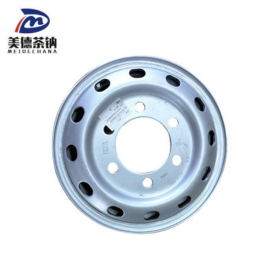 Disque de roue de pneu soudé à la machine en argent, roue de camion en acier tubulaire, jante 3101015-DR850M