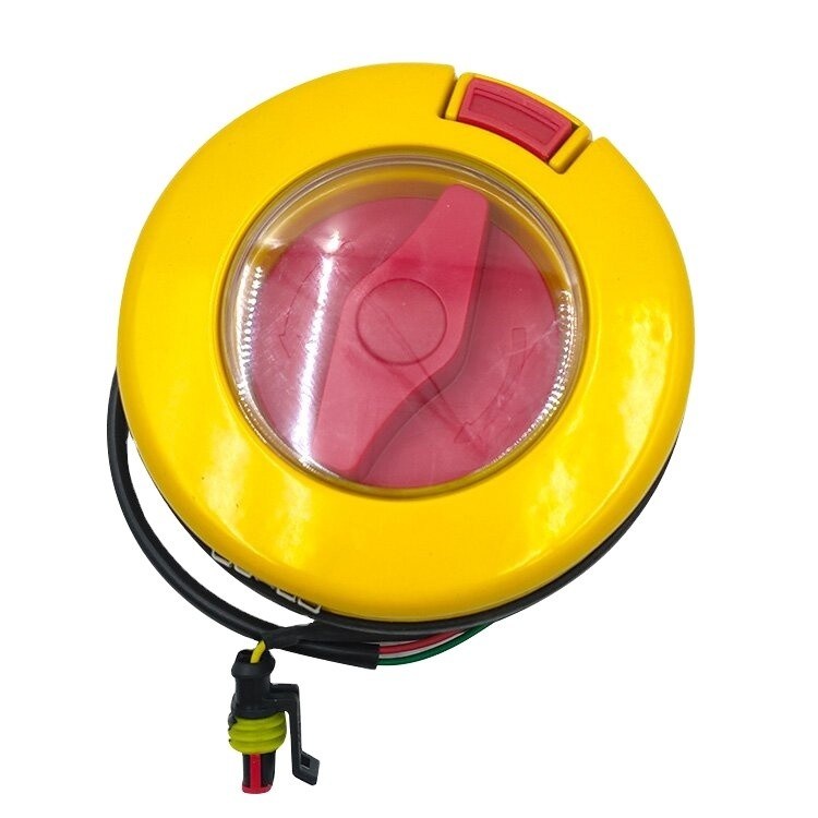 Ventilateur d'urgence de porte d'autobus Connecteur gauche 6100-02117 pour le remplacement/réparation des accessoires d'autobus