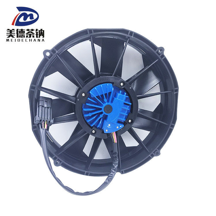 Ventilateur à condensateur sans pinceau noir Ventilateur à radiateur Ventilateur ATS Ventilateur 1300-81-00880 pour bus 24v Zhongtong